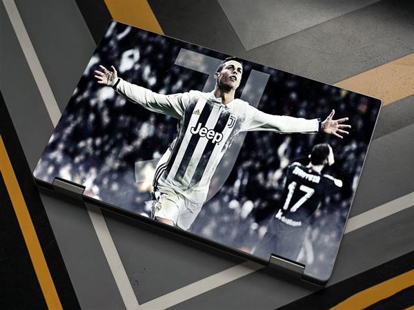 Ảnh đại diện sản phẩm Dán skin laptop cầu thủ , đội bóng , cờ các nước , ronaldo D398